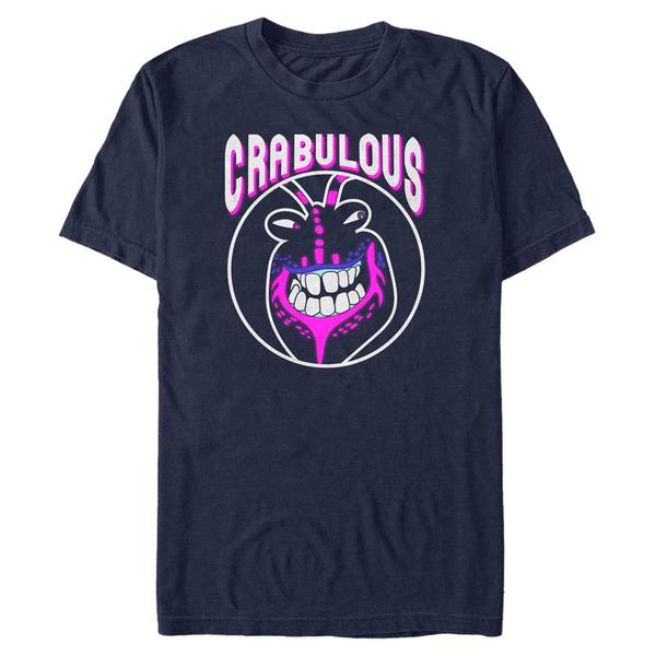Aperçu: Disney - Vaiana : La Légende du bout du monde - Tamatoa Crabulous - Homme T-shirt - Bleu marine - Devant