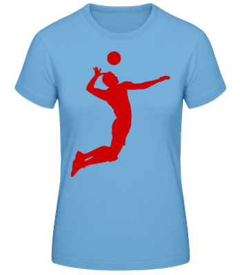 Volleyball player - Women's B&C T-Shirt - Light blue - Front