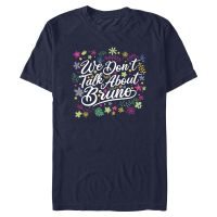 Disney - Encanto - Text About Bruno Colorful - Men's T-Shirt - Navy - Front