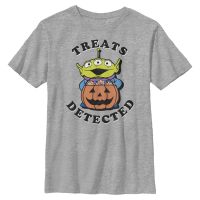 Disney - Toy Story - Aliens Treats Detected - Halloween - Niños Camiseta - Gris moteado - delante