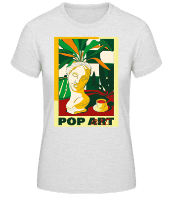 Pop Art - Women's Basic T-Shirt - Heather grey - Front