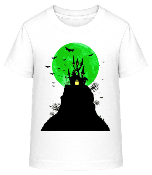 Aperçu: Chateau Hanté - T-shirt shirtinator Enfant - Blanc - Devant
