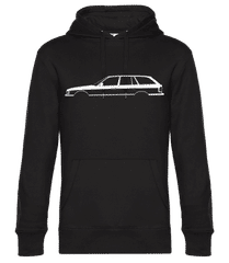 'BMW M5 Touring (E34)' Silhouette · Pánská standardní mikina s kapucí