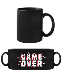 Game Over Pixel · Tasse Noire