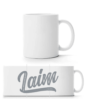 Laim Swoosh - Panoramatasse - Weiß - Vorne