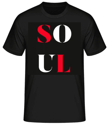 Soul Mate - T-shirt standard Homme - Noir - Devant