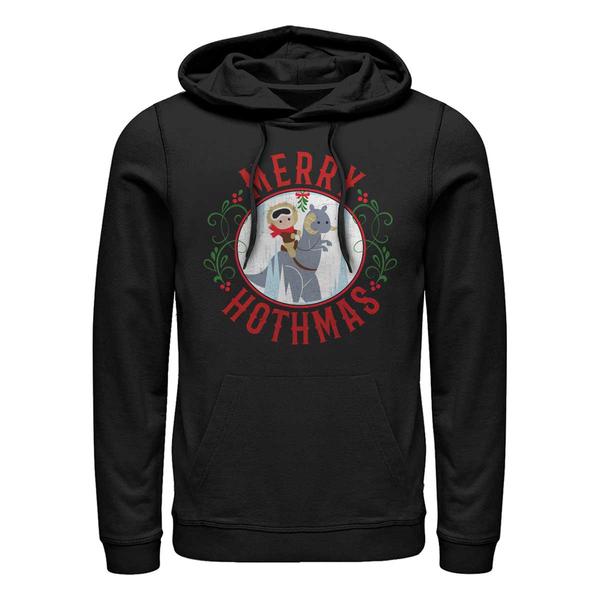 Aperçu: Star Wars - Luke Skywalker Hothmas - Christmas - Unisex Sweat à capuche - Noir - Devant