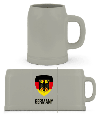 Germany - Beer Mug - Grey - Front