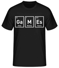 Games Periodic Design · Männer Basic T-Shirt