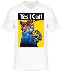 Yes I Cat · Camiseta para hombre B&C
