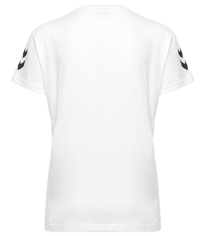 Hummel Go Cotton T-Shirt Woman S/S - Blanc - Derrière