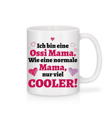 Coole Ossi Mama - Tasse - Weiß - Vorne
