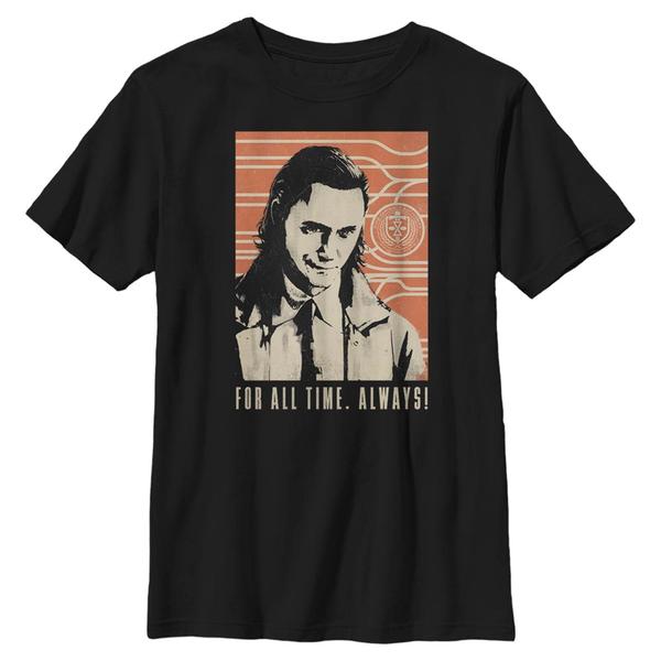 Aperçu: Marvel - Loki - Loki Time Always - Enfant T-shirt - Noir - Devant