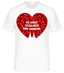 Et Hätz Schleiht Em Veedel · Männer Basic T-Shirt
