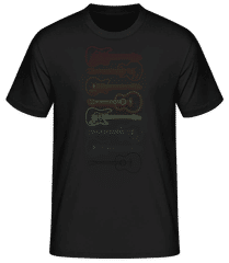 Guitars · Camiseta básica para hombre