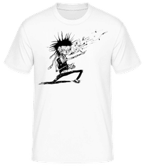 Musizierender Zombie · Männer Basic T-Shirt