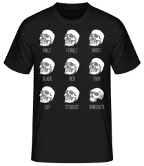 Hungover Skull · Men's Basic T-Shirt