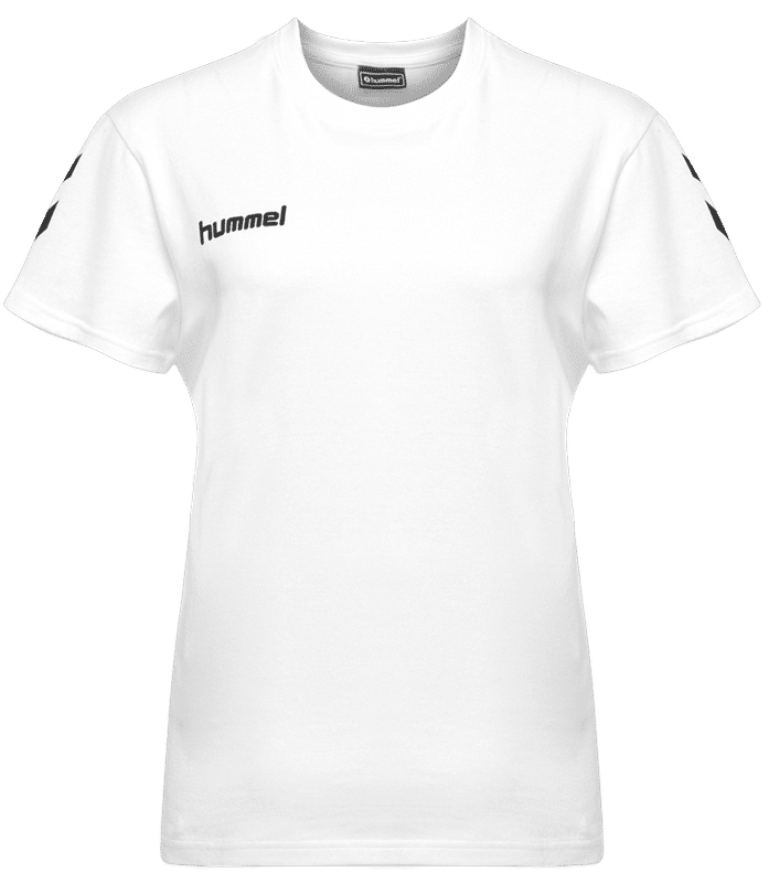 Aperçu: Hummel Go Cotton T-Shirt Woman S/S - Blanc - Devant