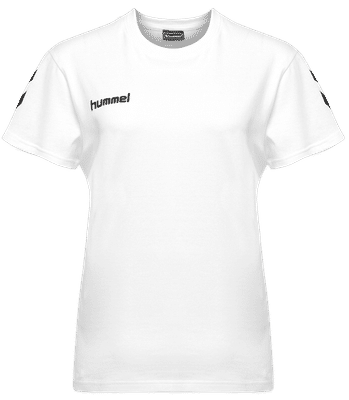Hummel Go Cotton T-Shirt Woman S/S - Blanc - Devant