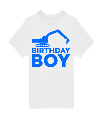 Birthday Boy Dredger - Pánske tričko B&C - Biela - Predné