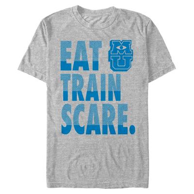 Pixar - Monsters - Text Scare Training - Men's T-Shirt - Heather grey - Front