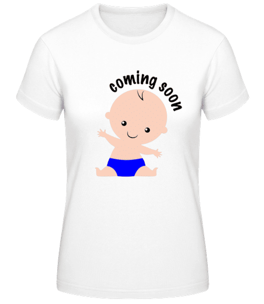 Aperçu: Baby Boy Announcement - T-shirt standard Femme - Blanc - Devant