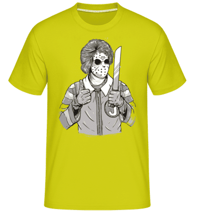 Clown Killer -  T-Shirt Shirtinator homme - Citron vert - Devant