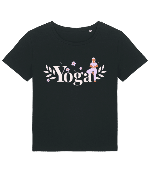 Aperçu: Yoga - T-shirt bio Femme Stanley Stella 2.0 - Noir - Devant