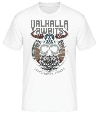 Scandinavian Vikings - T-shirt standard Homme - Blanc - Devant