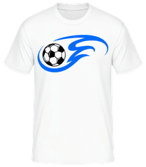 Football Flame · Camiseta básica para hombre