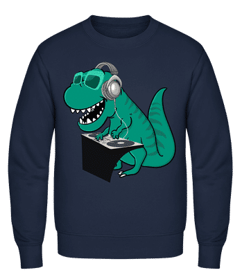 T-Rex DJ - Sweat-shirt classique avec manches set-in - Marine - Vorn