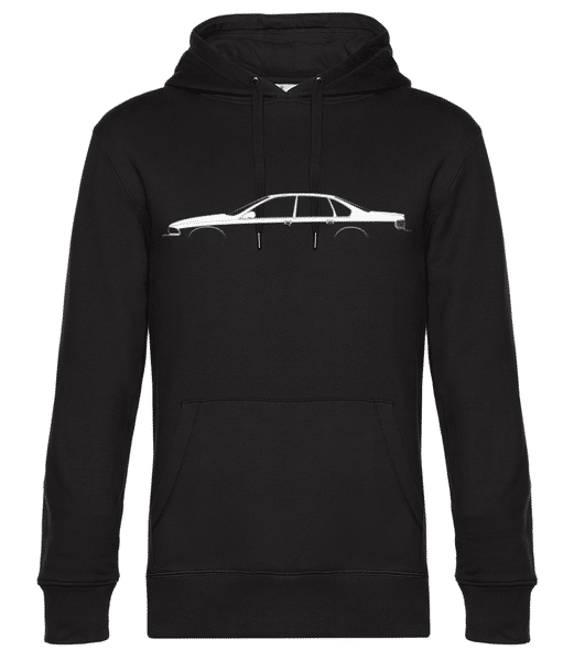 Aperçu: 'Chevrolet Impala SS 1994' Silhouette - Sweat à capuche premium Unisexe - Noir - Devant