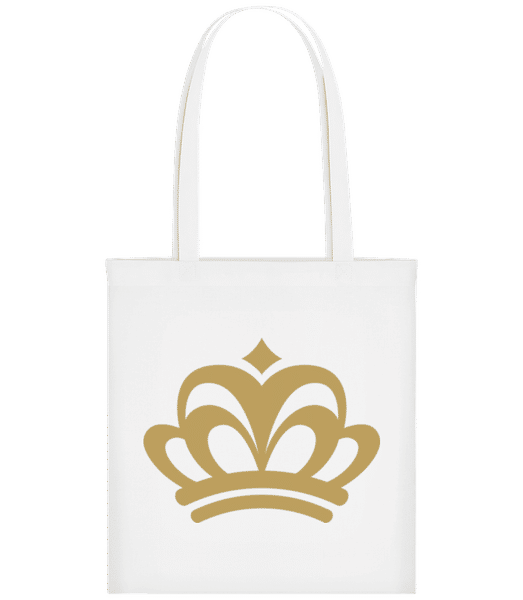 Aperçu: Signe De La Couronne - Tote Bag - Blanc - Devant
