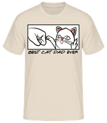 Best Cat Dad Ever · Camiseta básica para hombre