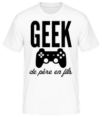 Geek De Père En Fils · T-shirt standard Homme