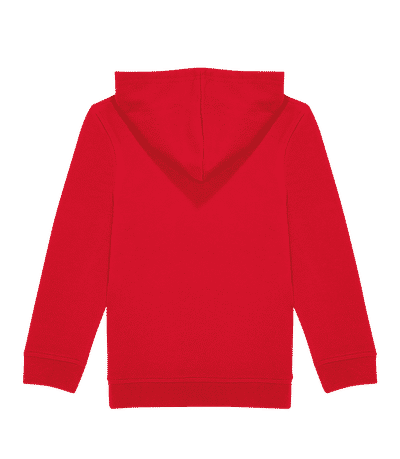 Sweat à capuche standard pour enfant - Rouge - Derrière