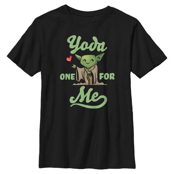 Aperçu: Star Wars - Yoda For - Enfant T-shirt - Noir - Devant