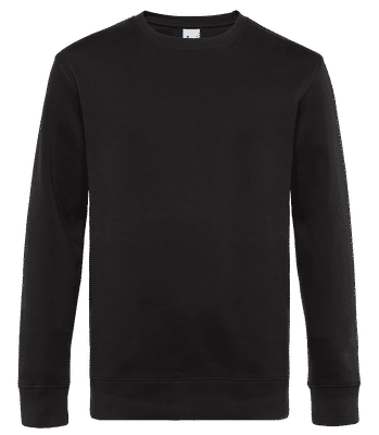 Sweat-shirt standard pour homme - Noir - Devant