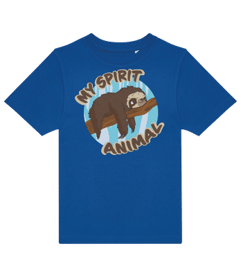 My Spirit Animal - Kids B&C T-Shirt - Royal blue - Front