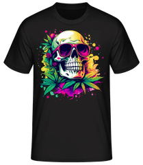 Cannabis Skull · Camiseta básica para hombre