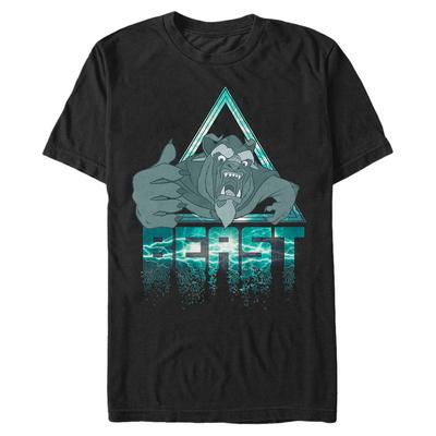 Disney - La Belle et la Bête - Zvíře - Homme T-shirt - Noir - Devant
