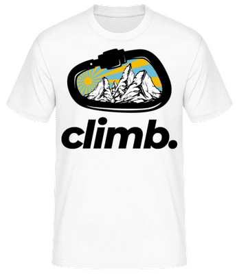 Climb - T-shirt standard Homme - Blanc - Devant