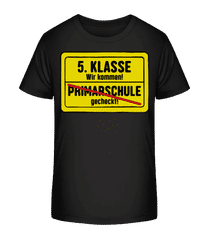 5.Klasse Wir Kommen Primarschule · Kinder Bio T-Shirt Stanley Stella 2.0