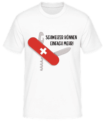 Schweizer Können Einfach Mehr · Männer T-Shirt B&C