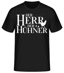 Der Herr Der Hühner · Männer Basic T-Shirt