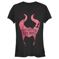 Disney - Maleficent Mistress of Evil - Symbol Cursed - Women's T-Shirt - Black - Front