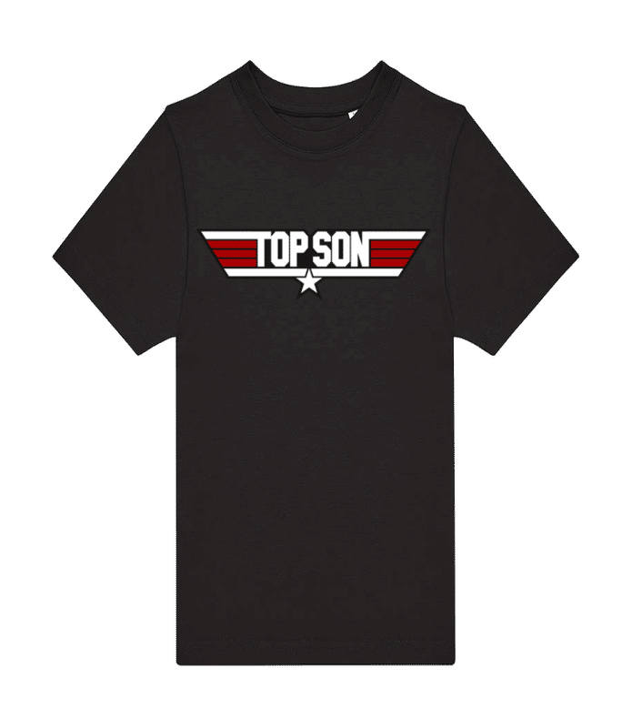 Aperçu: Top Son - T-shirt homme B&C - Noir - Devant