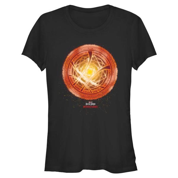 Aperçu: Marvel - Doctor Strange - Logo Dr. Strange Rune - Femme T-shirt - Noir - Devant
