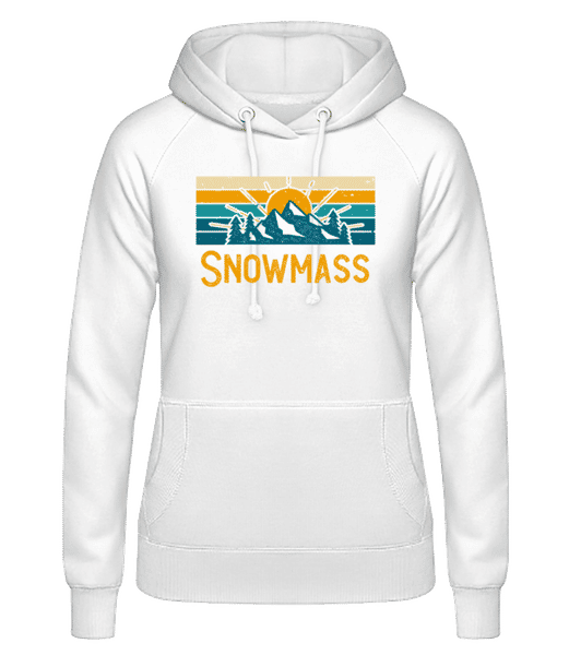 Preview: Snowmass - Women's Hoodie - White - Front