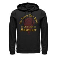 Pixar - Onward - Phoenix Gem Risk for Adventure - Unisex Hoodie - Black - Front